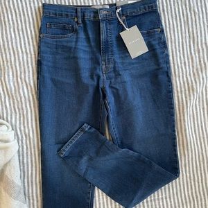 Everlane Authentic Stretch High Rise Skinny Jeans